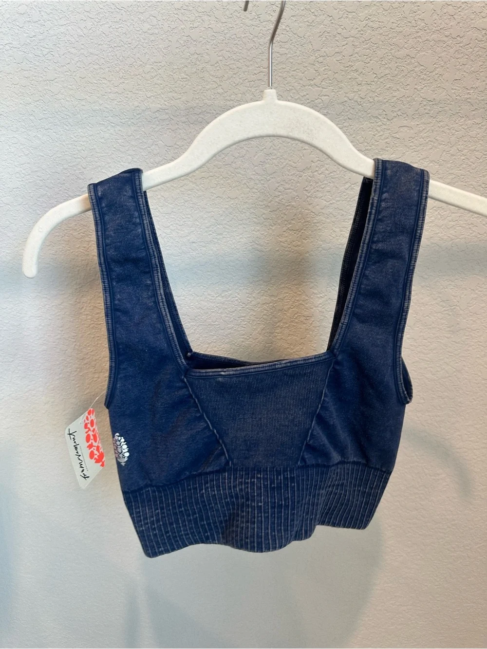 Free People good karma Scoop Bralette - Navy Blue
